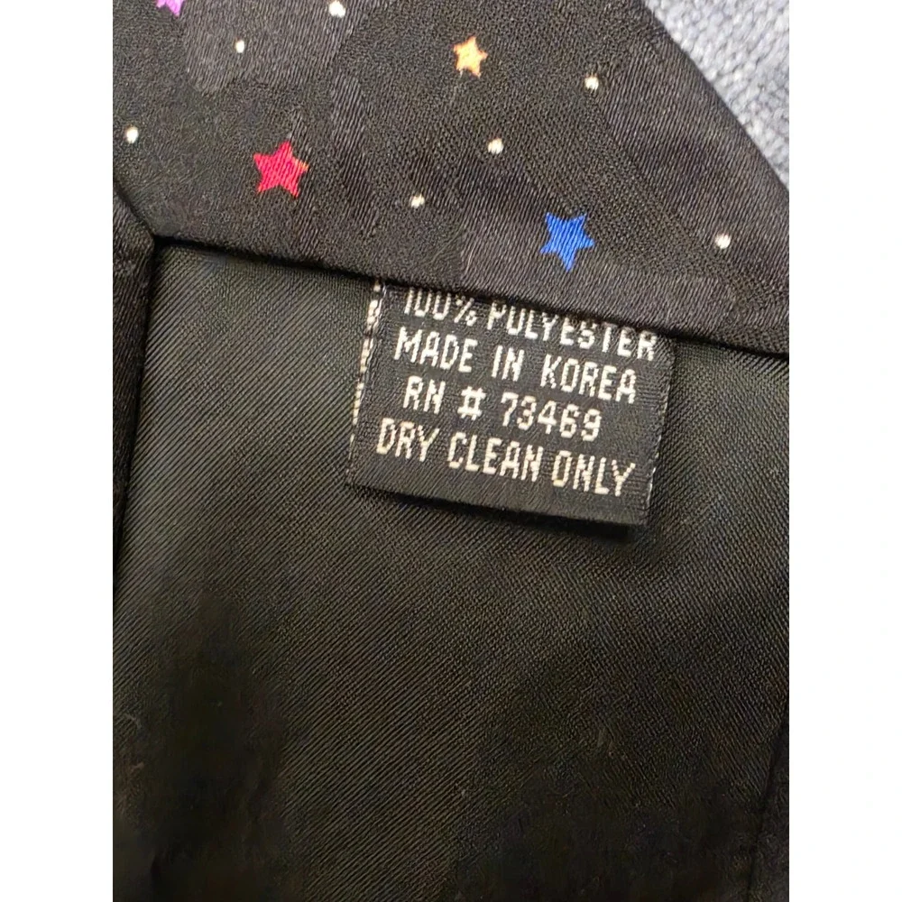 Vintage 1993 Looney Tunes Mania Save The Planets Taz Marvin Martian Space Tie